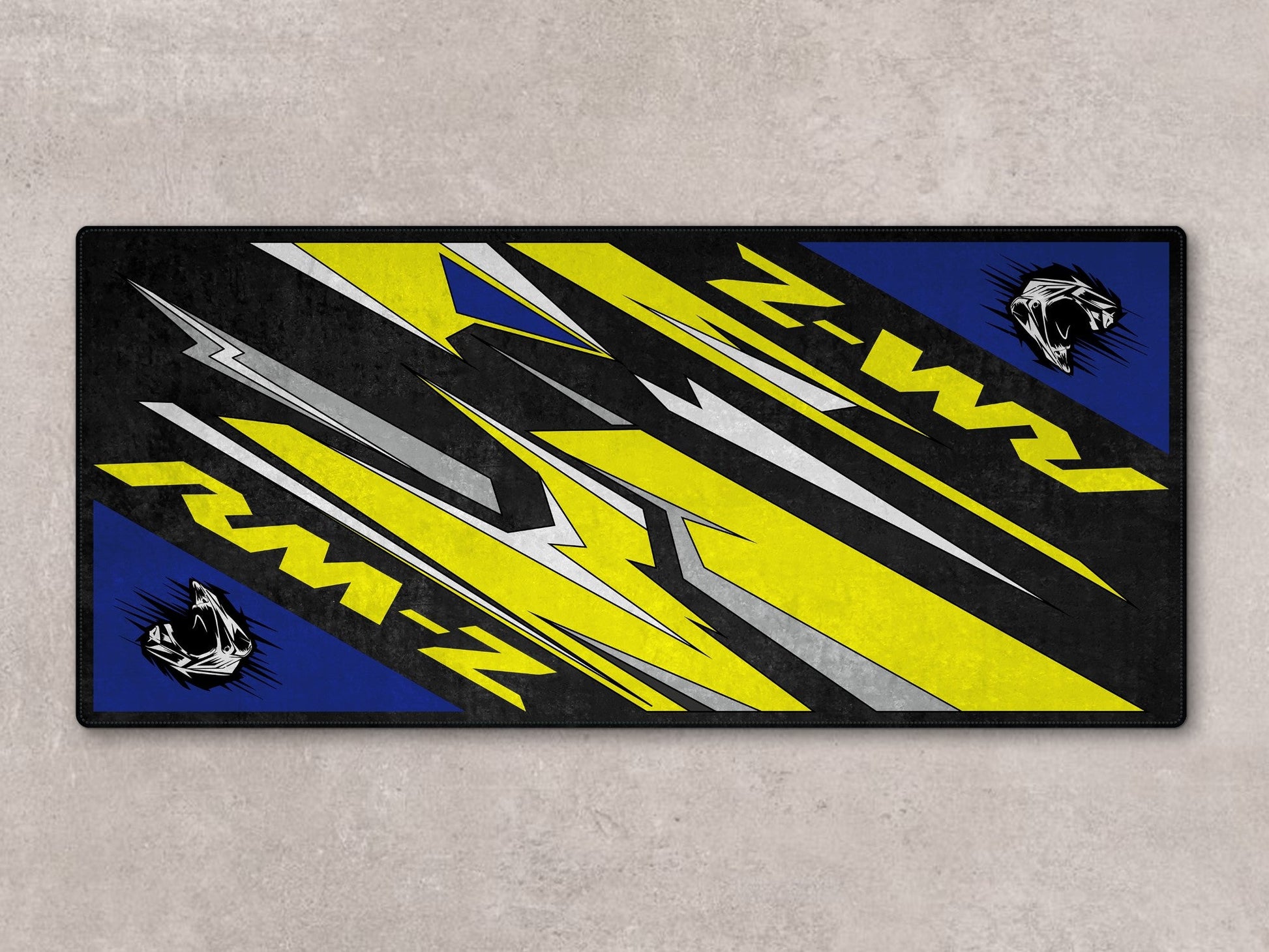 Designed Pit Mat for Suzuki RM-Z Motorcycle - MM7383 - Howling Moto