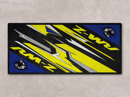 Designed Pit Mat for Suzuki RM-Z Motorcycle - MM7383 - Howling Moto
