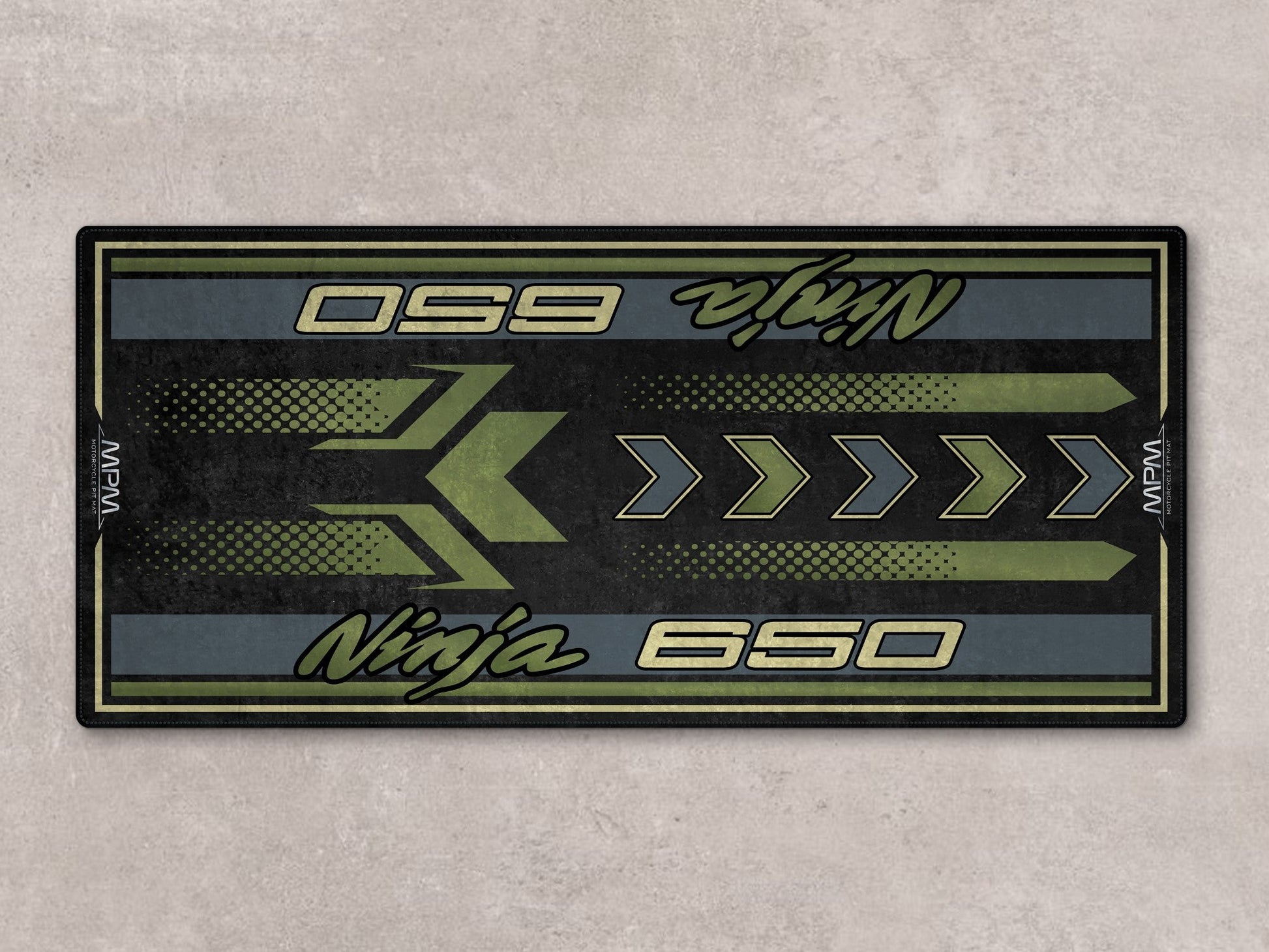 MPM Motorcycle Mat for Kawasaki Ninja 650 - MM7388 - Howling Moto