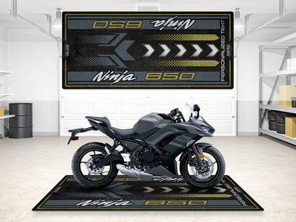 MPM Motorcycle Mat for Kawasaki Ninja 650 - MM7388 - Howling Moto