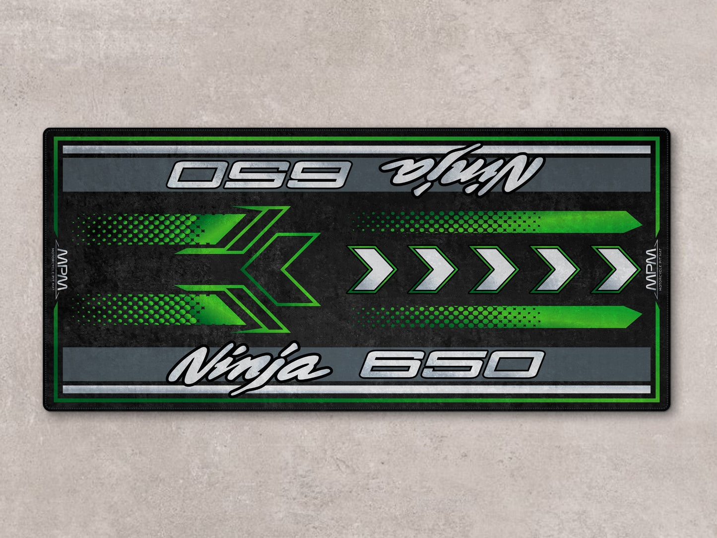 MPM Motorcycle Mat for Kawasaki Ninja 650 - MM7388 - Howling Moto