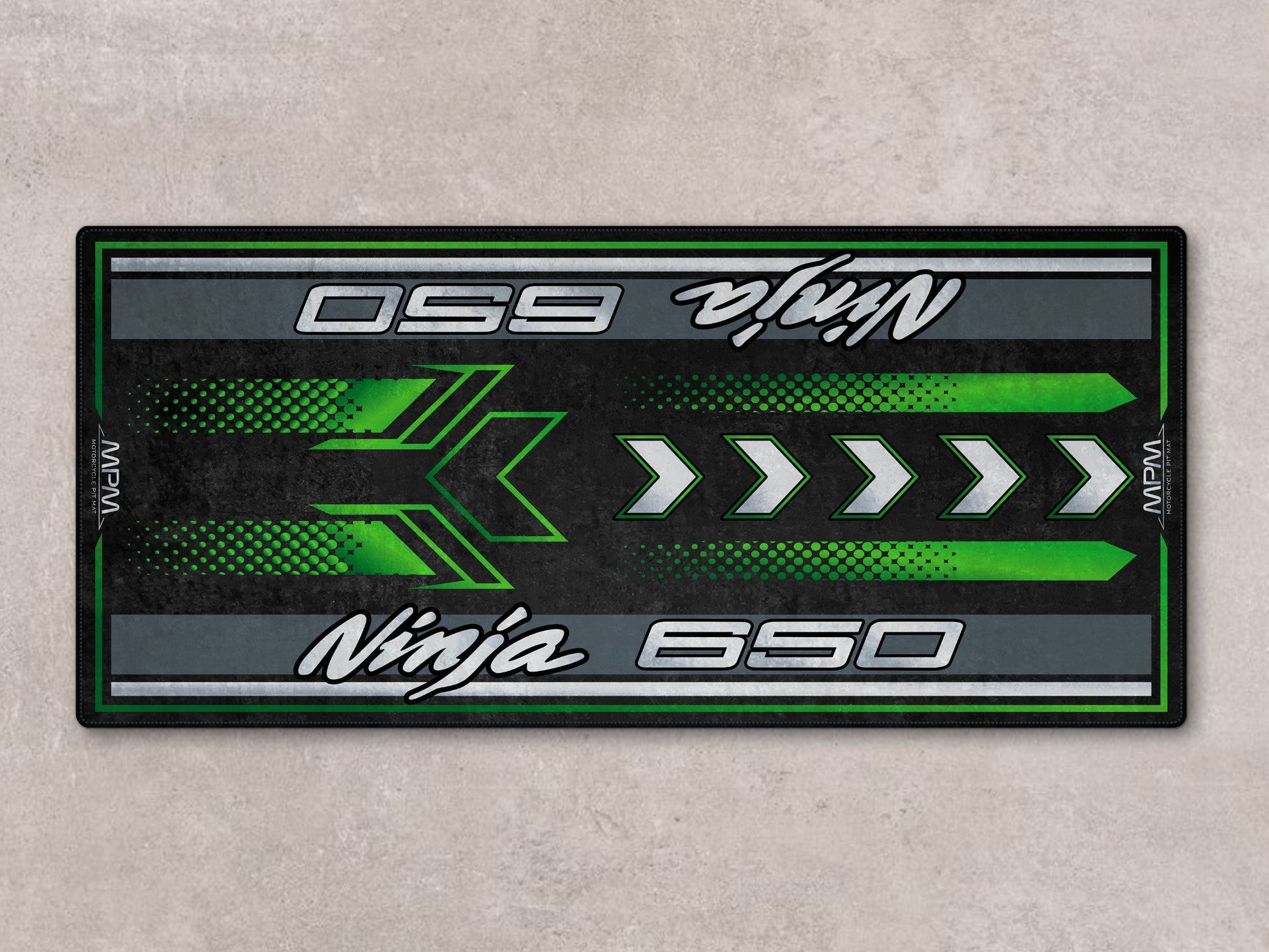 MPM Motorcycle Mat for Kawasaki Ninja 650 - MM7388 - Howling Moto