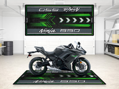 MPM Motorcycle Mat for Kawasaki Ninja 650 - MM7388 - Howling Moto