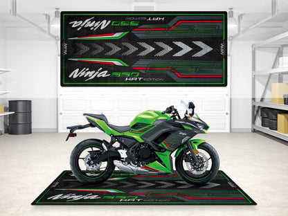 MPM Motorcycle Mat for Kawasaki Ninja 650 KRT Edition - MM7389 - Howling Moto