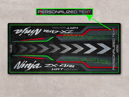 MPM Motorcycle Mat for Kawasaki Ninja ZX-4RR KRT Edition - MM7393 - Howling Moto