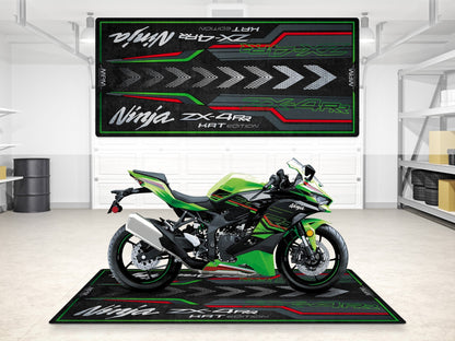 MPM Motorcycle Mat for Kawasaki Ninja ZX-4RR KRT Edition - MM7393 - Howling Moto