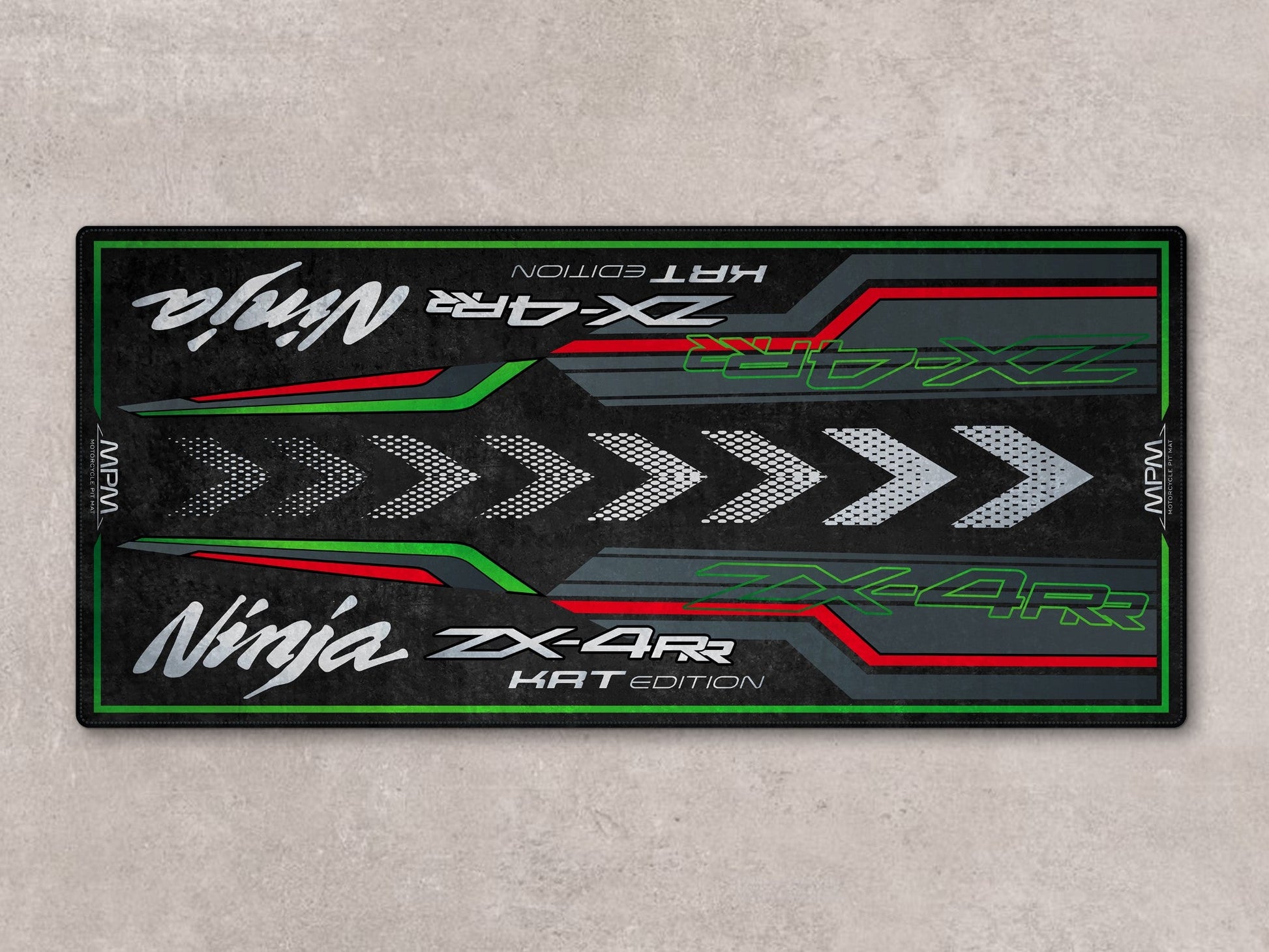 MPM Motorcycle Mat for Kawasaki Ninja ZX-4RR KRT Edition - MM7393 - Howling Moto