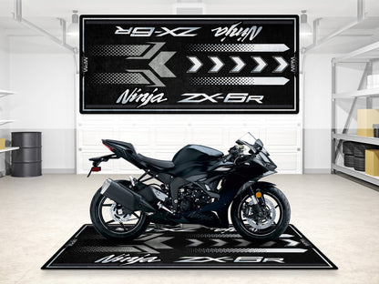 MPM Motorcycle Mat for Kawasaki ZX-6R - MM7395 - Howling Moto