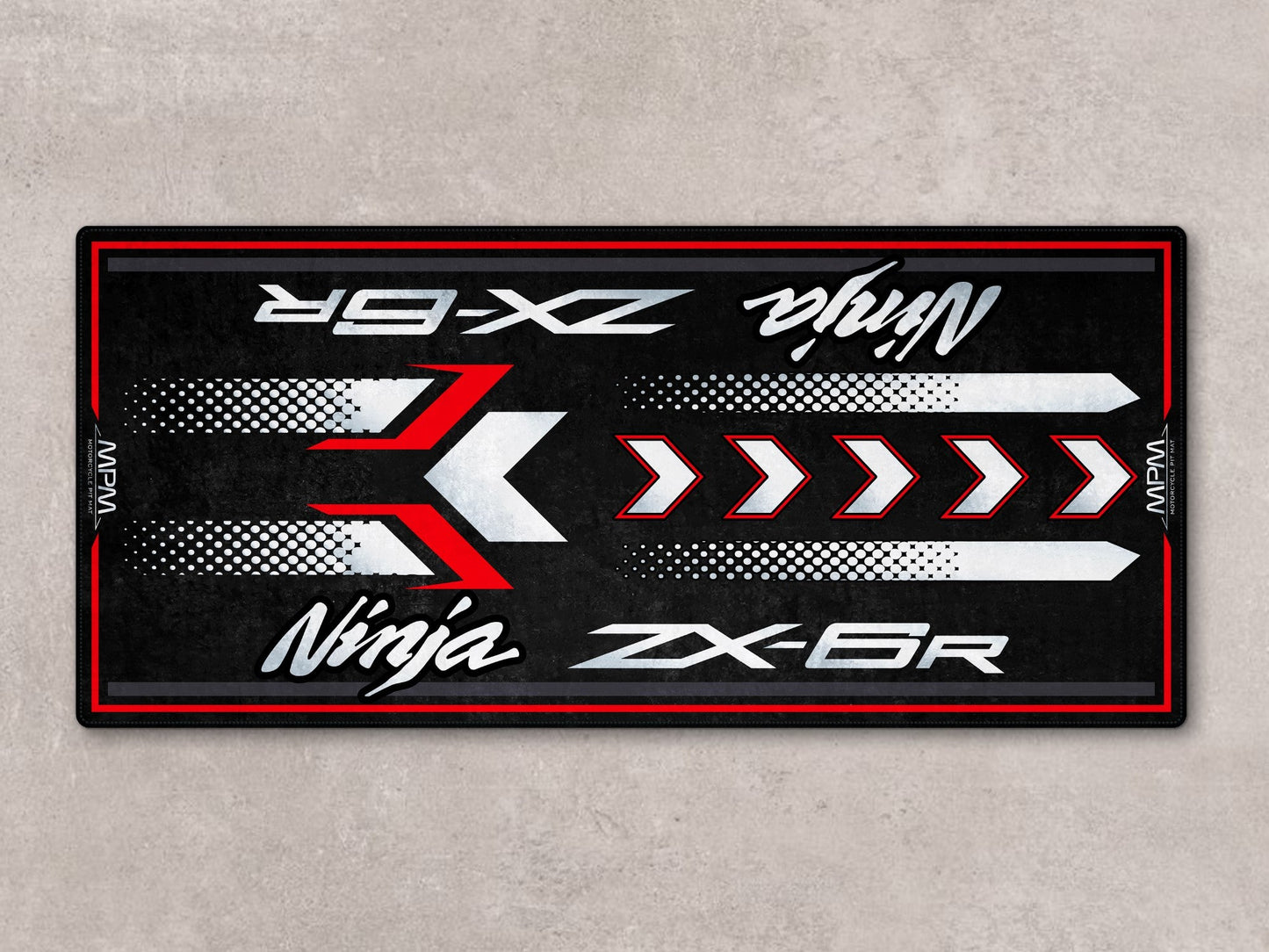 MPM Motorcycle Mat for Kawasaki ZX-6R - MM7395 - Howling Moto