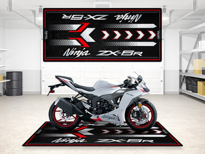 MPM Motorcycle Mat for Kawasaki ZX-6R - MM7395 - Howling Moto