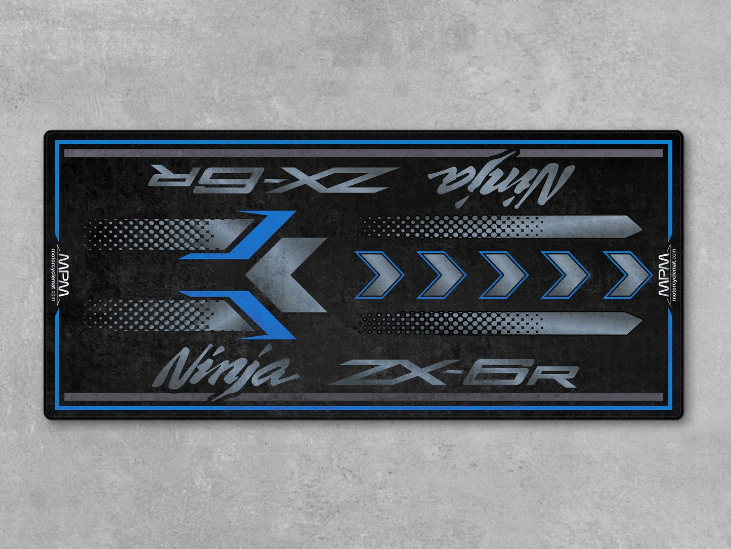 MPM Motorcycle Mat for Kawasaki ZX-6R - MM7395 - Howling Moto