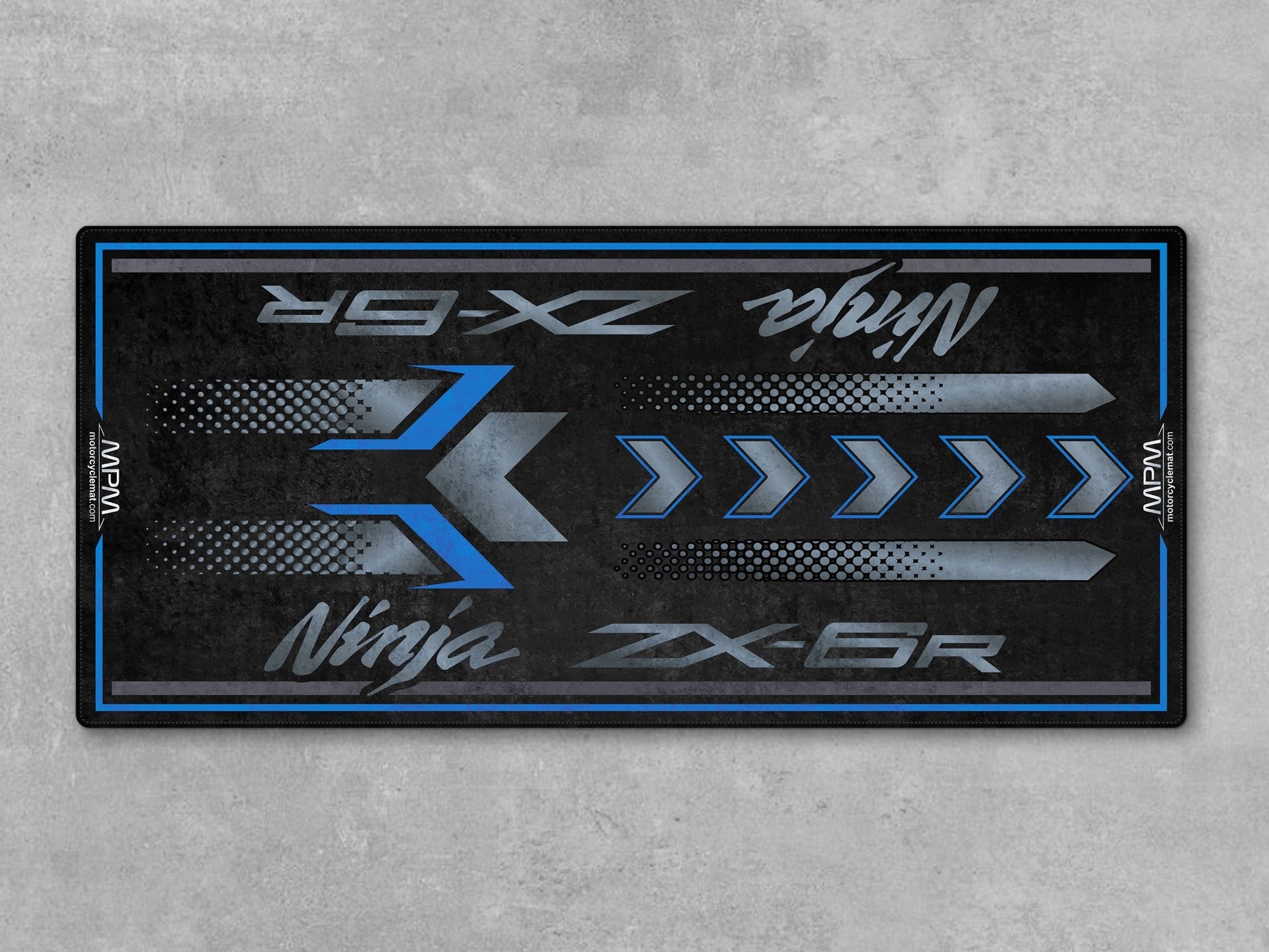 MPM Motorcycle Mat for Kawasaki ZX-6R - MM7395 - Howling Moto