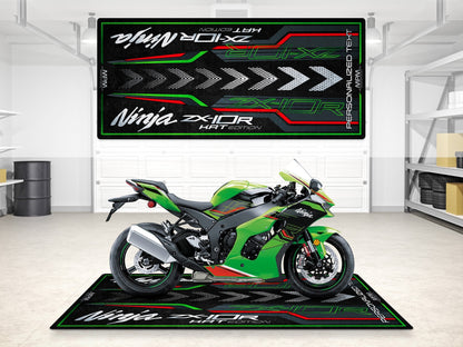 MPM Motorcycle Mat for Kawasaki Ninja ZX-10R KRT Edition - MM7399 - Howling Moto