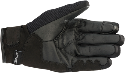 Alpinestars Women Stella S-Max Drystar® motorcycle gloves in black and teal, size XL, shown with detailed palm and finger design.