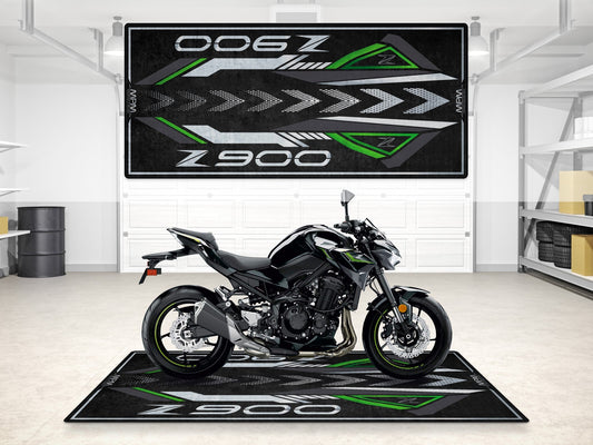 MPM Motorcycle Mat for Kawasaki Z900 - MM7412 - Howling Moto
