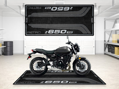 MPM Motorcycle Mat for Kawasaki Z650 RS - MM7414 - Howling Moto