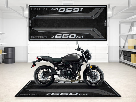 MPM Motorcycle Mat for Kawasaki Z650 RS - MM7414 - Howling Moto