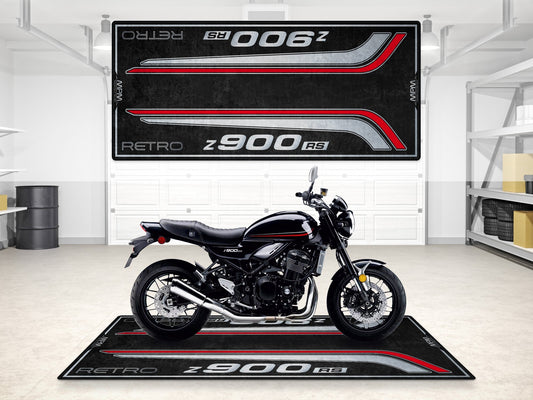 MPM Motorcycle Mat for Kawasaki Z900 RS - MM7415 - Howling Moto