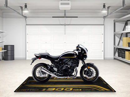 Designed Pit Mat for Kawasaki Z900 RS Cafe Motorcycle - MM7416 - Howling Moto