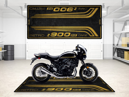 MPM Motorcycle Mat for Kawasaki Z900 RS Cafe - MM7416 - Howling Moto
