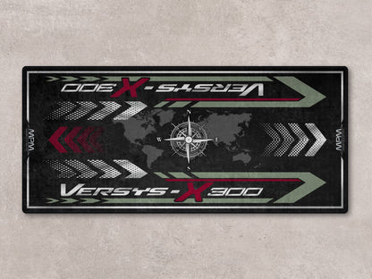 Designed Pit Mat for Kawasaki Versys-X 300 Motorcycle - MM7419 - Howling Moto