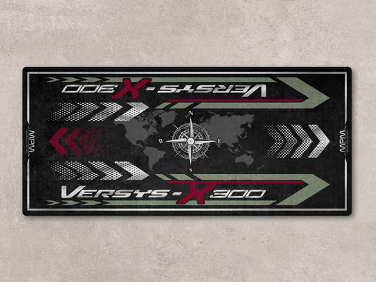 Designed Pit Mat for Kawasaki Versys-X 300 Motorcycle - MM7419 - Howling Moto