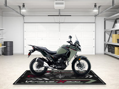 Designed Pit Mat for Kawasaki Versys-X 300 Motorcycle - MM7419 - Howling Moto