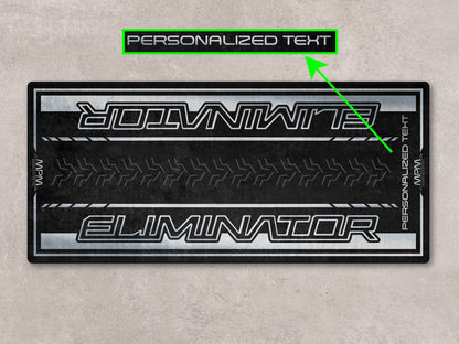 Designed Pit Mat for Kawasaki Eliminator Motorcycle - MM7422 - Howling Moto