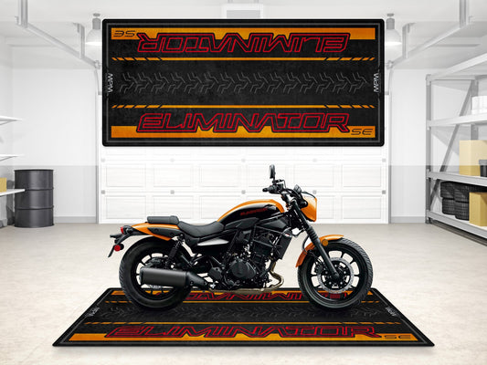 MPM Motorcycle Mat for Kawasaki Eliminator SE - MM7423 - Howling Moto