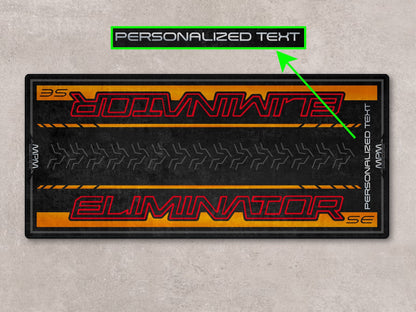 Designed Pit Mat for Kawasaki Eliminator SE Motorcycle - MM7423 - Howling Moto