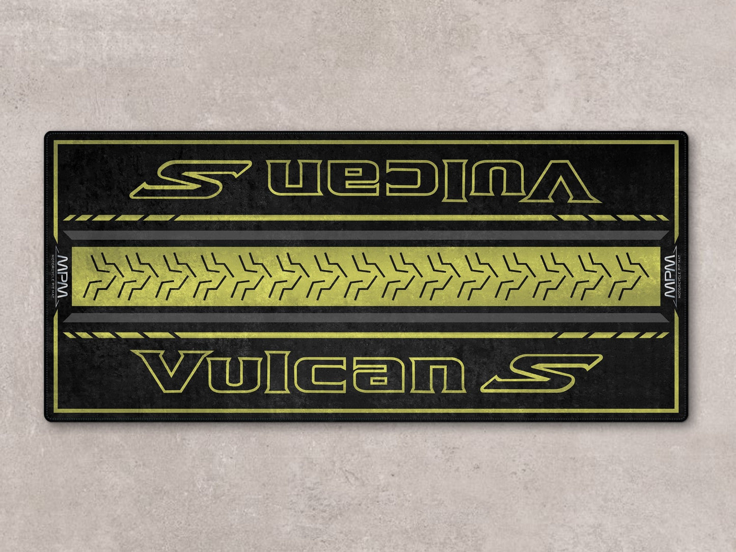 Designed Pit Mat for Kawasaki Vulcan S Motorcycle - MM7424 - Howling Moto