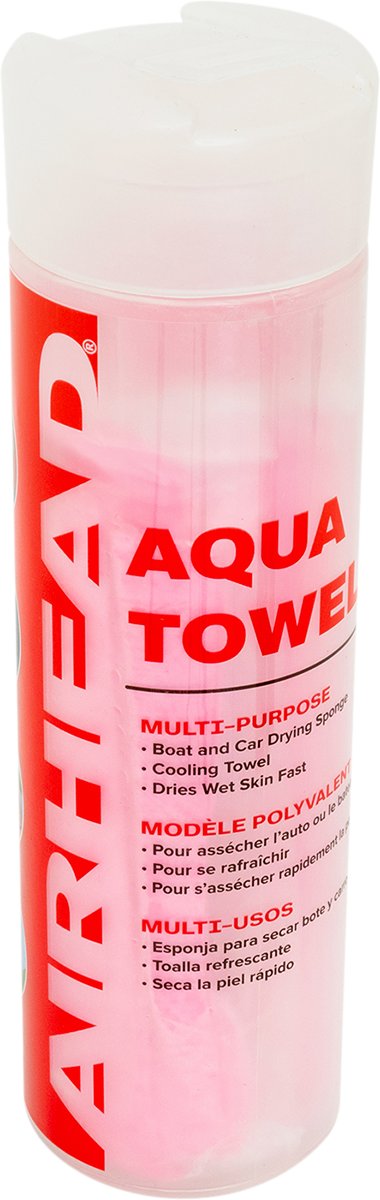 Assorted Water Sports Absorbing Towels from AIRHEAD SPORTS GROUP, 12-pack, lightweight and quick-drying towels for water activities.