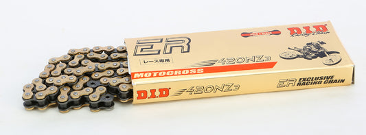 D.I.D SUPER 420NZ3G-120 NON O-RING CHAIN GOLD