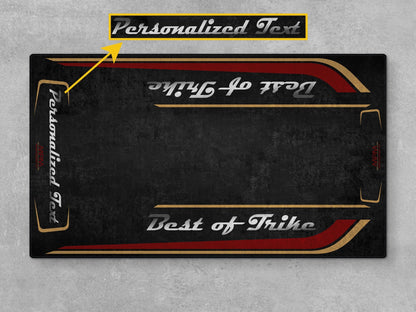 Motorcycle Mat for Trike Motorcycle "Best of Trike" - MM7433 - Howling Moto