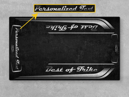 Motorcycle Mat for Trike Motorcycle "Best of Trike" - MM7433 - Howling Moto