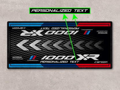 Designed Pit Mat for BMW M1000XR Motorcycle - MM7434 - Howling Moto