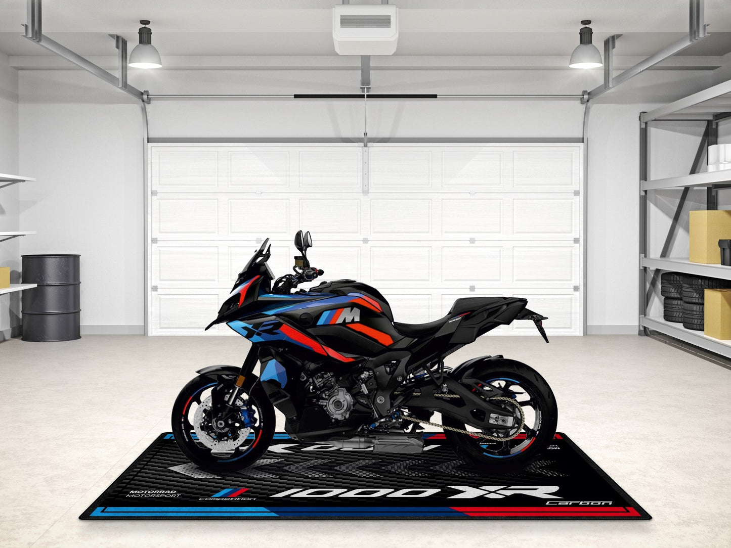 Designed Pit Mat for BMW M1000XR Motorcycle - MM7434 - Howling Moto