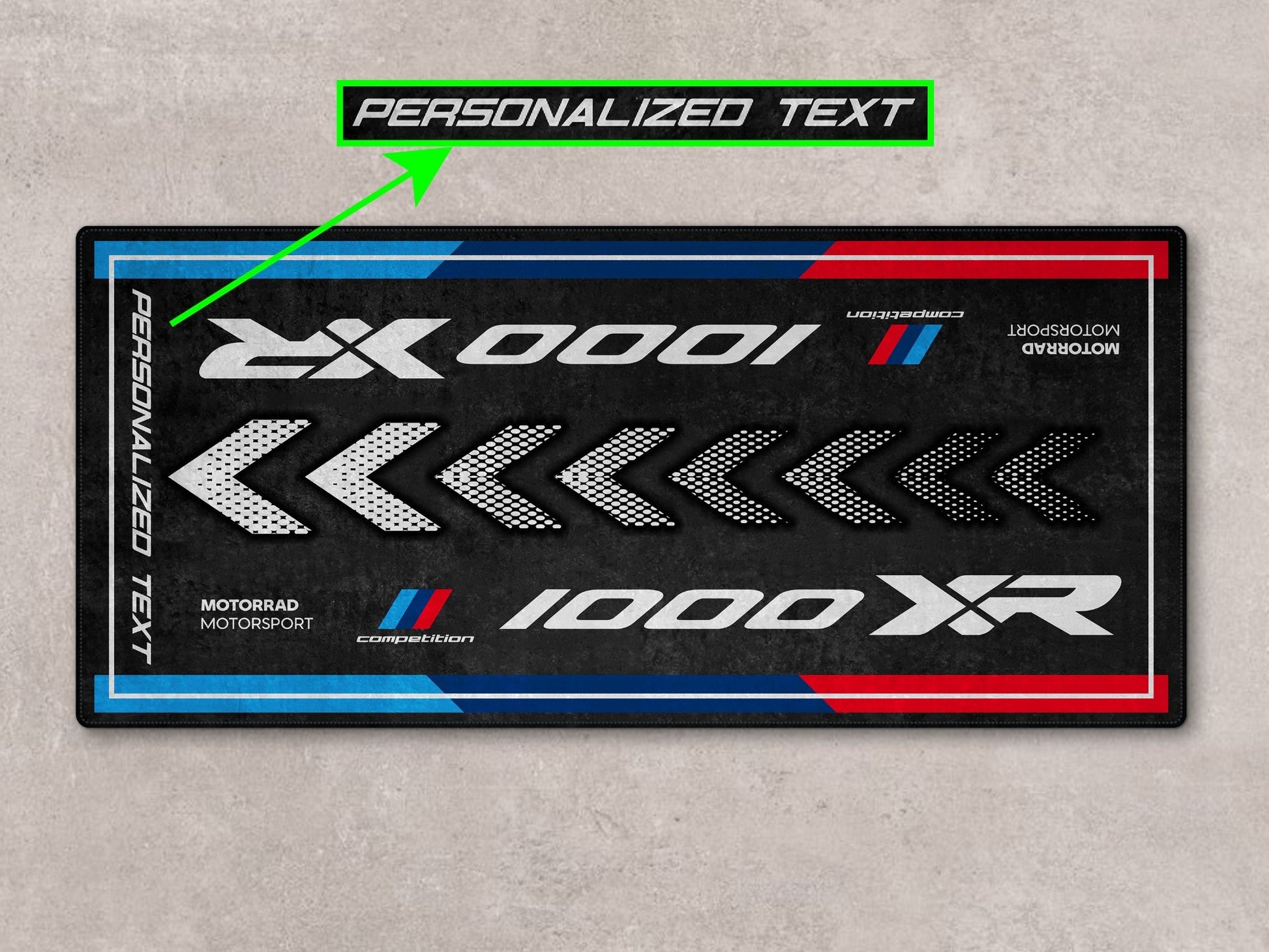 Designed Pit Mat for BMW M1000XR Motorcycle - MM7434 - Howling Moto