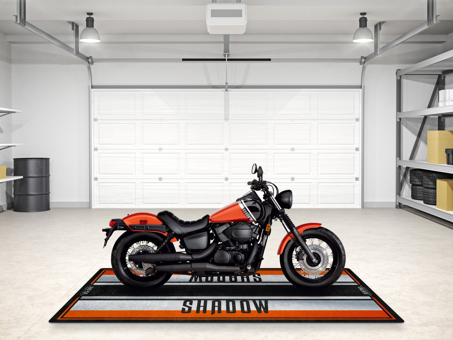 Designed Pit Mat for Honda Shadow Phantom Motorcycle - MM7436 - Howling Moto