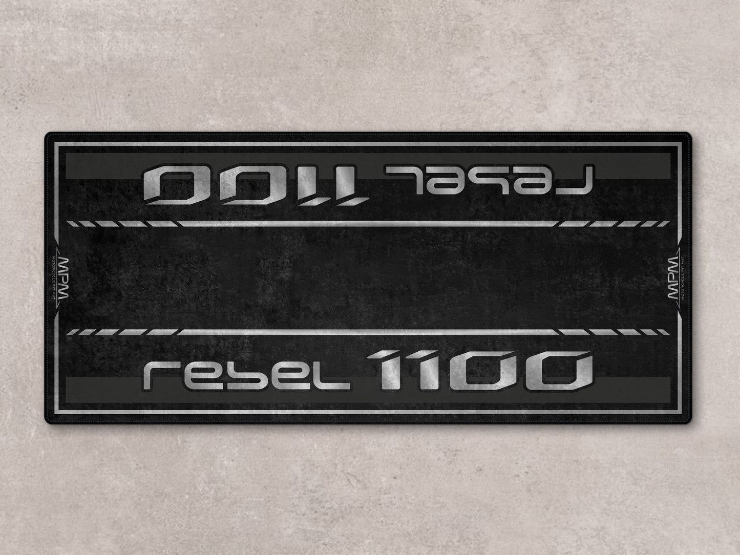 Designed Pit Mat for 2024 Honda Rebel 1100 Motorcycle - MM7438 - Howling Moto