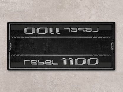 Designed Pit Mat for 2024 Honda Rebel 1100 Motorcycle - MM7438 - Howling Moto