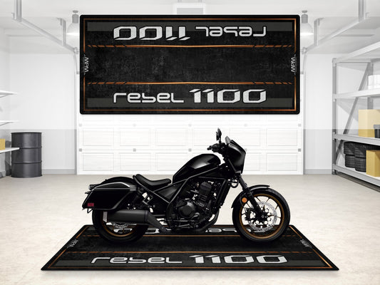 MPM Motorcycle Mat for Honda Rebel 1100 - MM7438 - Howling Moto