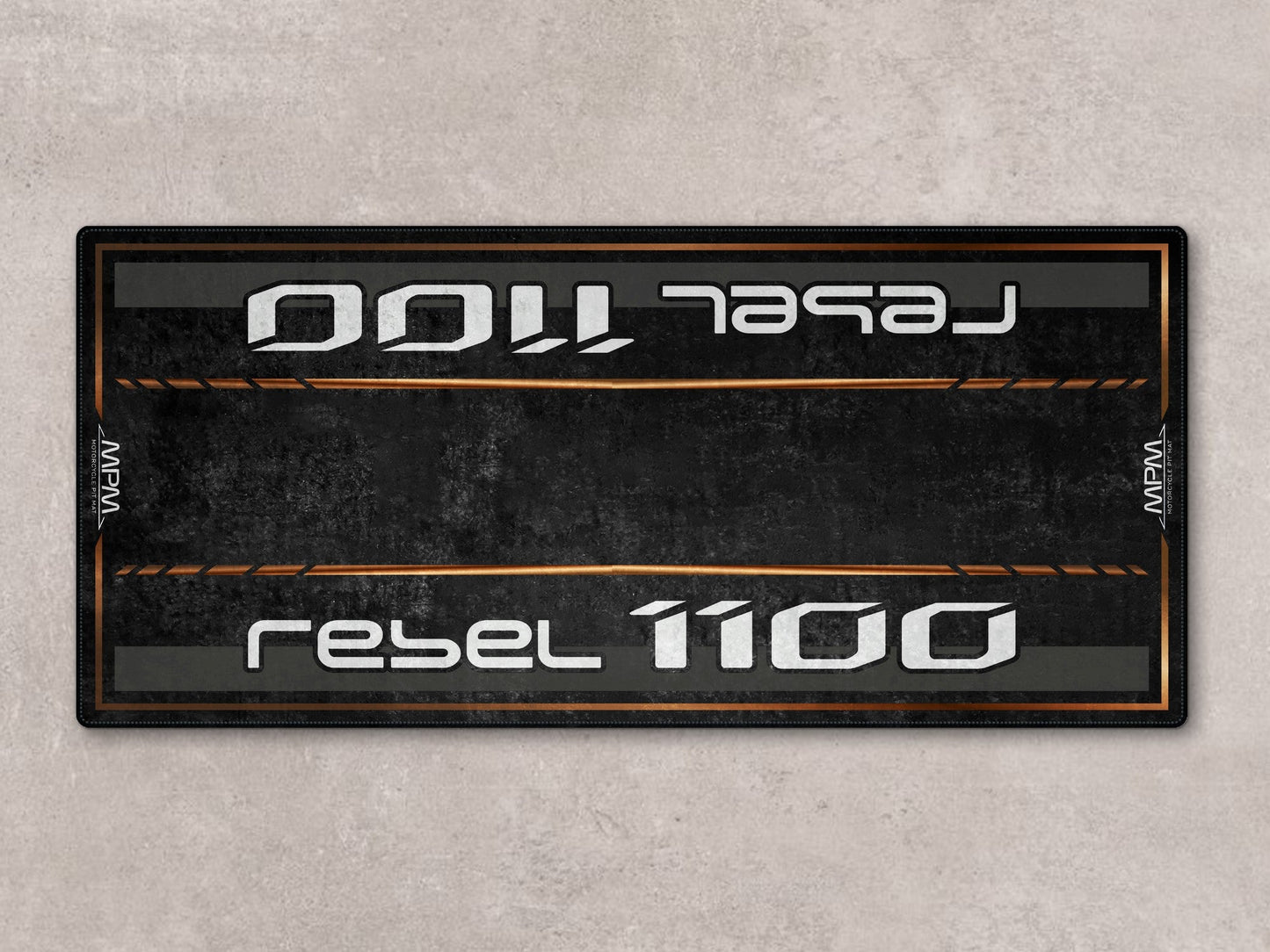 Designed Pit Mat for 2024 Honda Rebel 1100 Motorcycle - MM7438 - Howling Moto