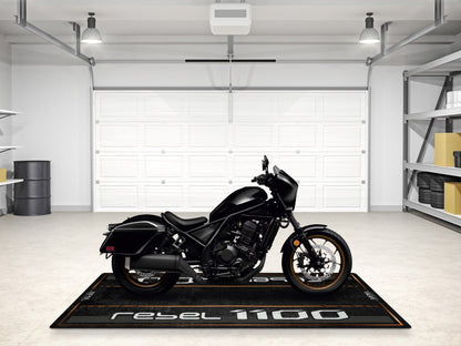 Designed Pit Mat for 2024 Honda Rebel 1100 Motorcycle - MM7438 - Howling Moto