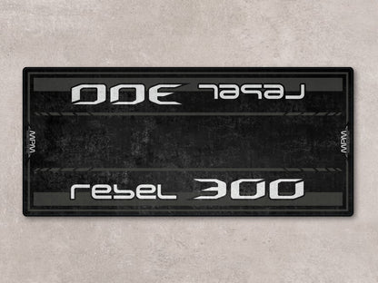 Designed Pit Mat for Honda Rebel 300 Motorcycle - MM7440 - Howling Moto
