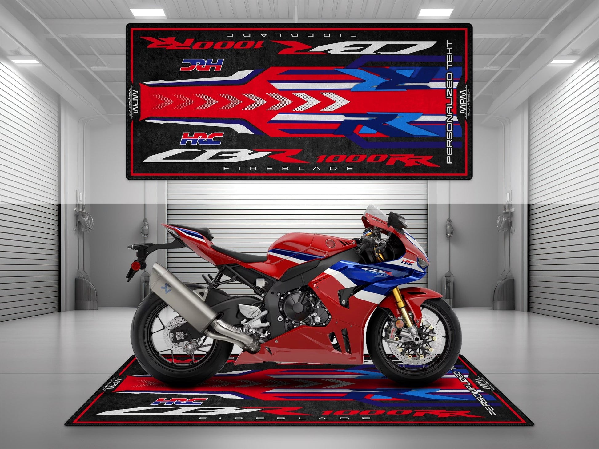 MPM Motorcycle Mat for Honda CBR1000RR-R Fireblade SP - MM7441 - Howling Moto