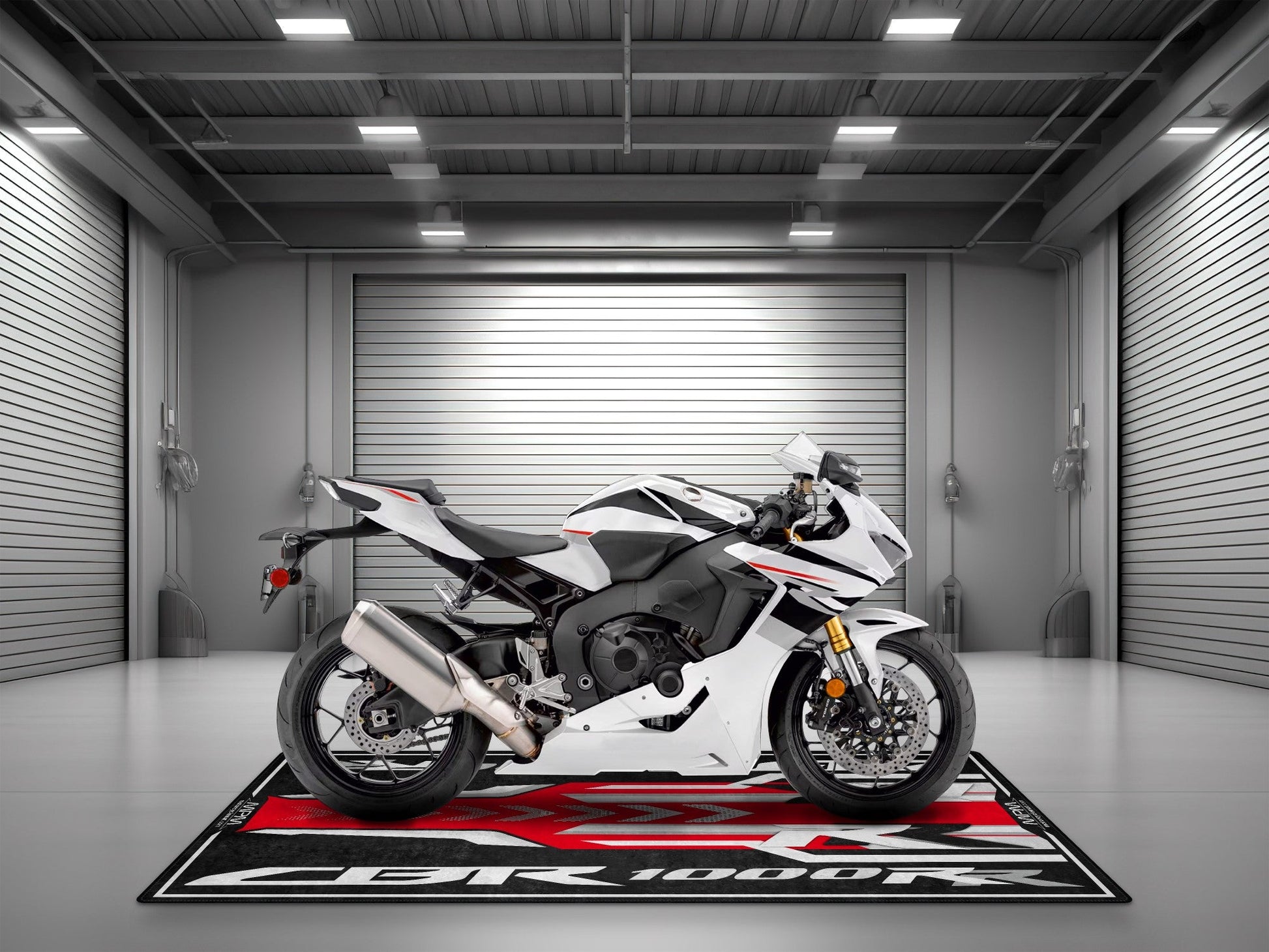 Designed Pit Mat for Honda CBR1000RR Motorcycle - MM7442 - Howling Moto