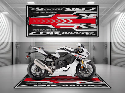 Designed Pit Mat for Honda CBR1000RR Motorcycle - MM7442 - Howling Moto