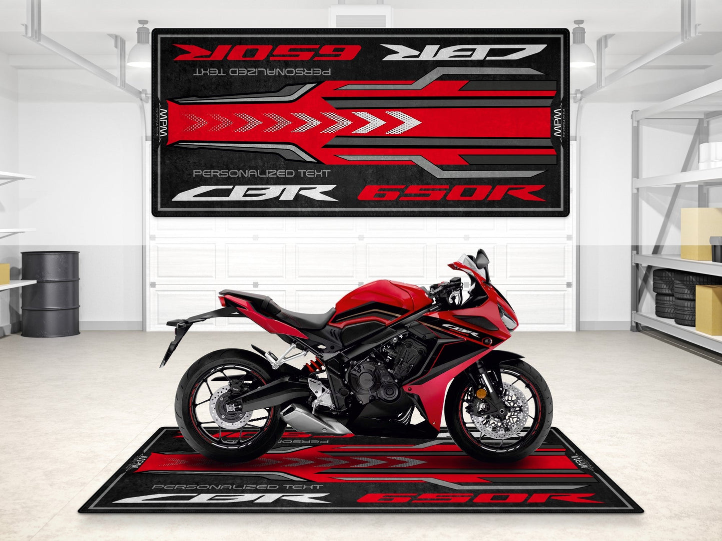 MPM Motorcycle Mat for Honda CBR650R - MM7444 - Howling Moto