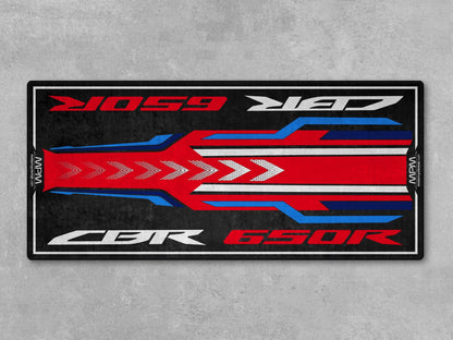 Designed Pit Mat for Honda CBR650R Motorcycle - MM7444 - Howling Moto